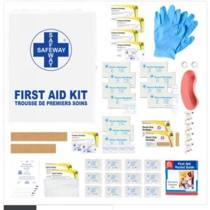ONTARIO LEVEL 2 METAL FIRST AID KIT 16 -199 PEOPLE