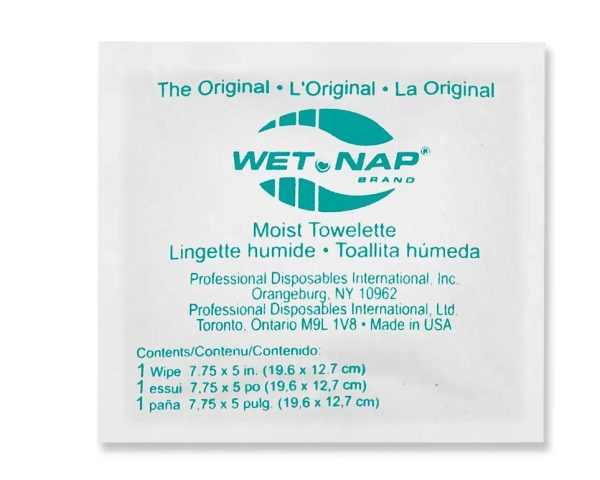 WET NAP TOWELETTES, bag/100
