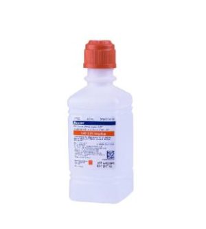 SALINE SOLUTION, STERILE 1 L.