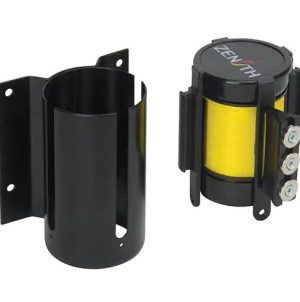 WALL MOUNT BARRIER WITH 8FT RETRACTABLE MAGNETIC TAPE