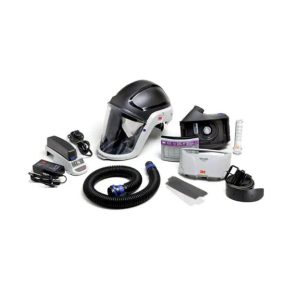 3M VERSAFLO TR-300-HIK POWERED AIR PURIFYING RESPIRATOR HEAVY INDUSTRY KIT WITH M-307 HARDHAT & VISOR