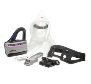 3M VERSAFLO EASY CLEAN POWERED AIR PURIFYING RESPIRATOR KIT WITH S-433 HOOD ASSEMBLY TR-600N+ ECK