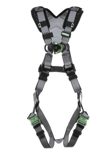 MSA V-FIT FULL BODY HARNESS QUICK CONNECTORS, BACK AND SIDE D'S (CSA 400LBS)