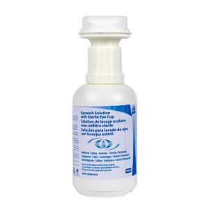 EYEWASH SOLUTION WITH STERILE EYE CUP 500ML READY TO USE