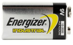 ENERGIZER INDUSTRIAL 9 VOLT BATTERY