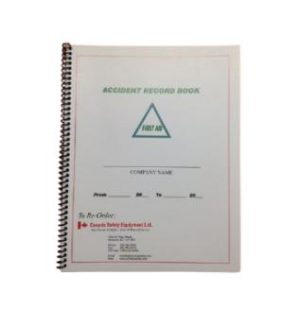 ACCIDENT RECORD BOOK W/CSE LOGO