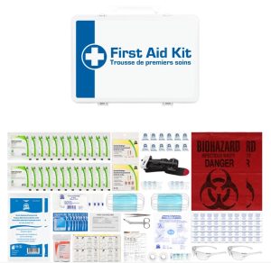 BC Z1220 CSA STANDARD INTERMEDIATE MEDIUM TYPE 3 FIRST AID METAL KIT  (BASED ON NOVEMBER 2024 REGS)