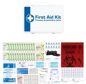 BC Z1220 CSA STANDARD BASIC MEDIUM TYPE 2 FIRST AID PLASTIC KIT  (BASED ON NOVEMBER 2024 REGS)