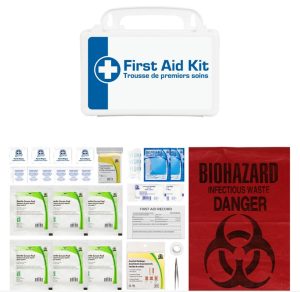 BC Z1220 CSA STANDARD PERSONAL TYPE 1 FIRST AID PLASTIC BOX KIT  (BASED ON NOVEMBER 2024 REGS)