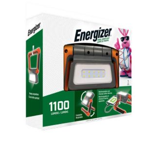 ENERGIZER 1100 LUMEN LED RECHARGEABLE PANEL WORK LIGHT