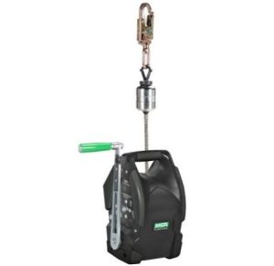 MSA WORKMAN 65FT (20M) STAINLESS STEEL CABLE MATERIAL & PERSONNEL WINCH (400LBS PERSONNEL OR 620LBS MATERIAL)