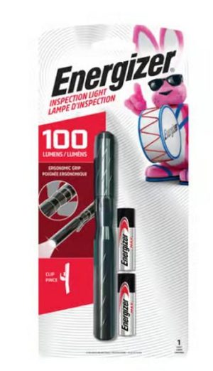 ENERGIZER LED INSPECTION PENLIGHT 100 LUMENS 5 HOUR RUN TIME (BEAM DISTANCE 50M)