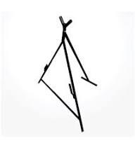 ECONO SIGN STAND w/ flag holders 33"