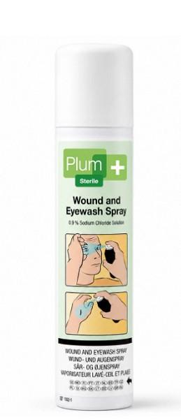 PLUM WOUND AND EYEWASH SPRAY 250ML SPRAY CAN HYPOALLERGENIC & PRESERVATIVE FREE